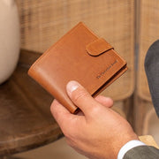 Curtis Full-Grain Leather Wallet til Mænd – alternate product view 2