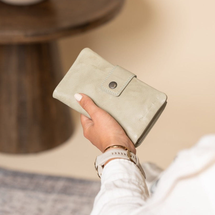 Fresno Full-Grain Leather Wallet til Kvinder
