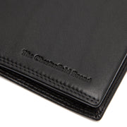 Solid Antique Brass Hardware &amp; Heavy-Duty Dual Zipper Detail on Hanson Full-Grain Leather Wallet til Mænd