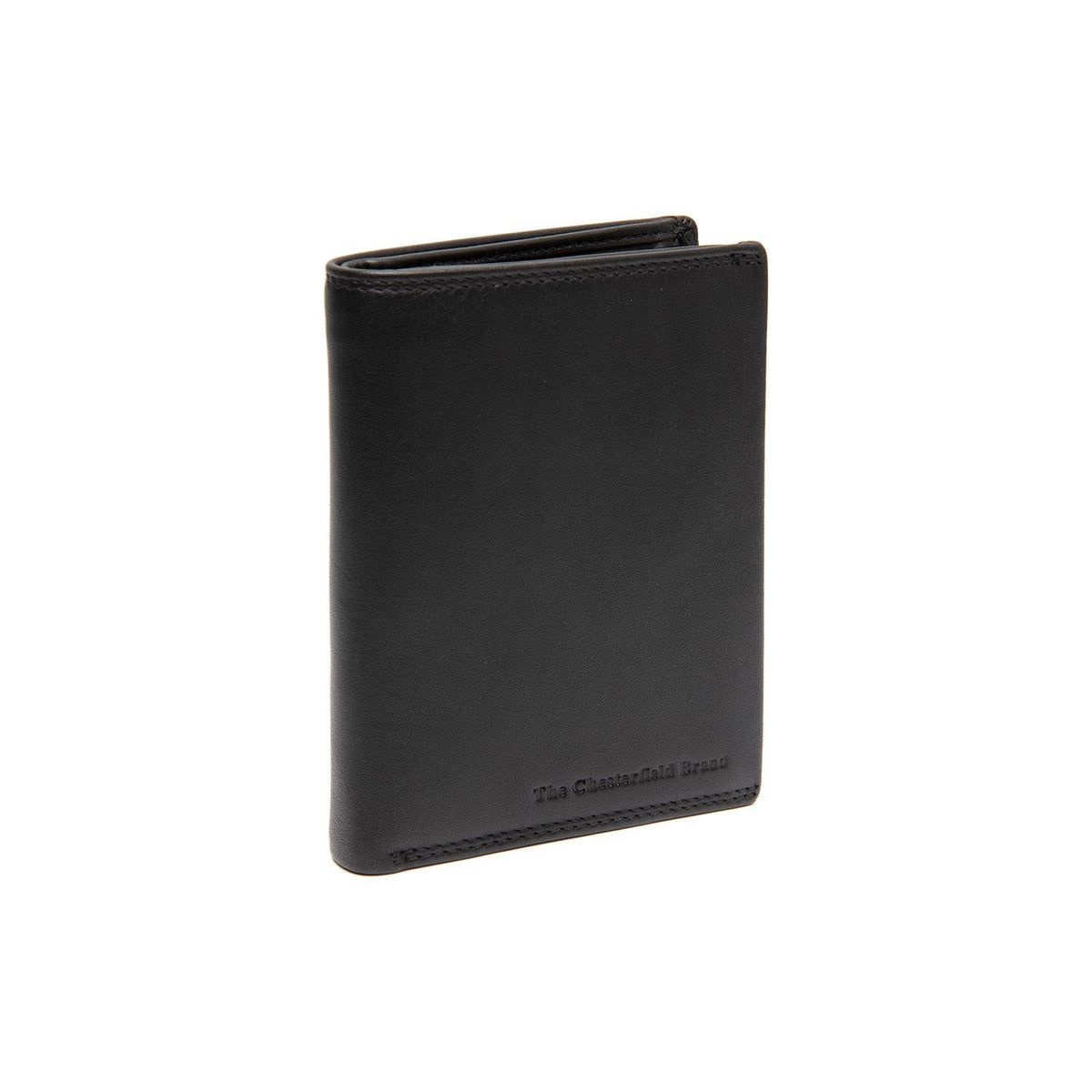 Hanson Full-Grain Leather Wallet til Mænd in Classic 100% Full-Grain Leather - Full Exterior Front Profile View | Buy Online