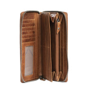 Havana Full-Grain Leather Wallet til Kvinder – alternate product view 3