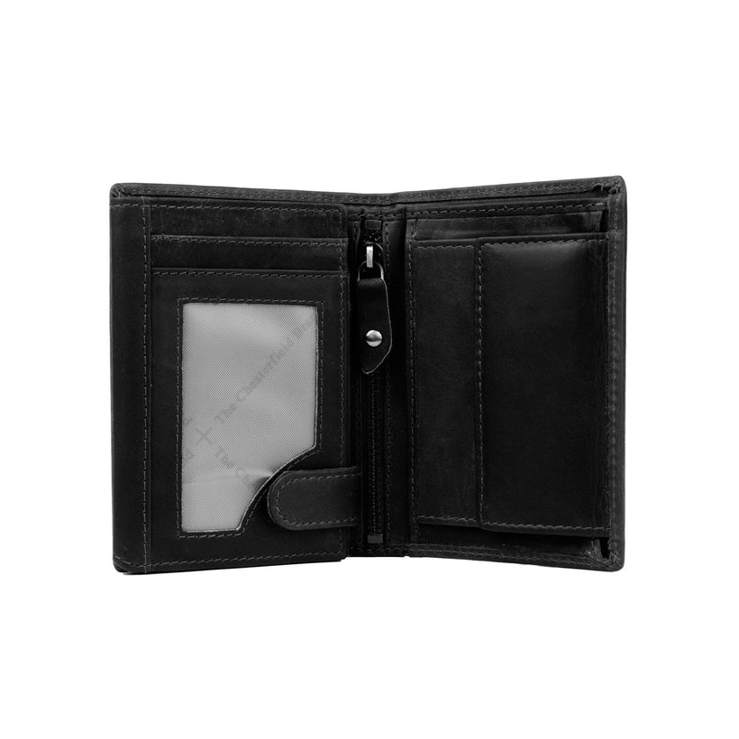 Hazel Full-Grain Leather Wallet til Kvinder
