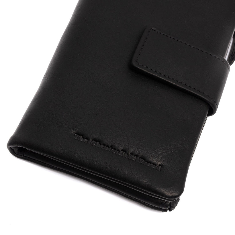 Landau Full-Grain Leather Wallet til Kvinder
