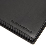 Solid Antique Brass Hardware &amp; Heavy-Duty Dual Zipper Detail on Lynnwood Full-Grain Leather Wallet til Mænd