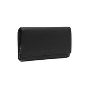 Mirthe Full-Grain Leather Wallet til Kvinder in Classic 100% Full-Grain Leather - Full Exterior Front Profile View | Buy Online