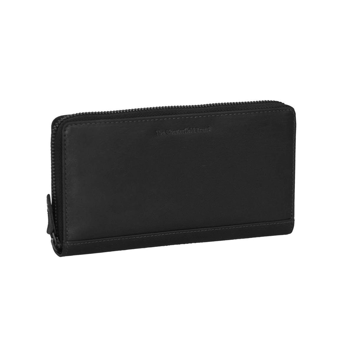 Nova Full-Grain Leather Wallet til Kvinder in Classic 100% Full-Grain Leather - Full Exterior Front Profile View | Buy Online