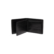 Positano Full-Grain Leather Wallet til Mænd - Structured Side Profile Showing Gusset Depth &amp; Expansion Capacity