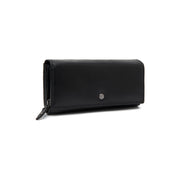 Rivalto Full-Grain Leather Wallet til Kvinder in Classic 100% Full-Grain Leather - Full Exterior Front Profile View | Buy Online