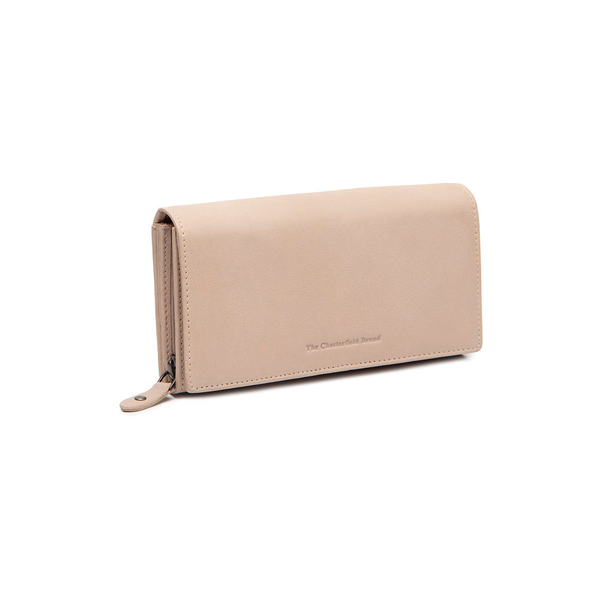 Valetta Full-Grain Leather Wallet til Kvinder in Classic 100% Full-Grain Leather - Full Exterior Front Profile View | Buy Online