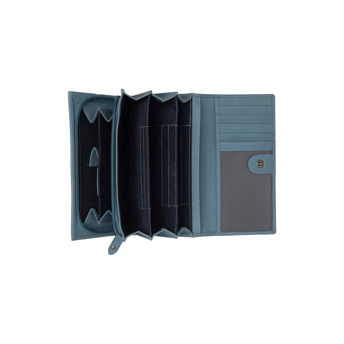 Valetta Full-Grain Leather Wallet til Kvinder – alternate product view 3
