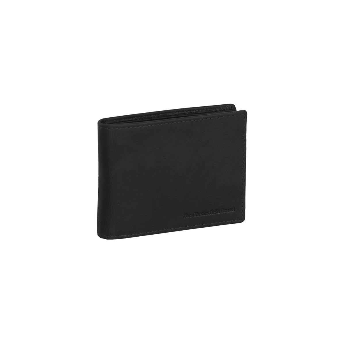 Walid Full-Grain Leather Wallet til Mænd in Classic 100% Full-Grain Leather - Full Exterior Front Profile View | Buy Online