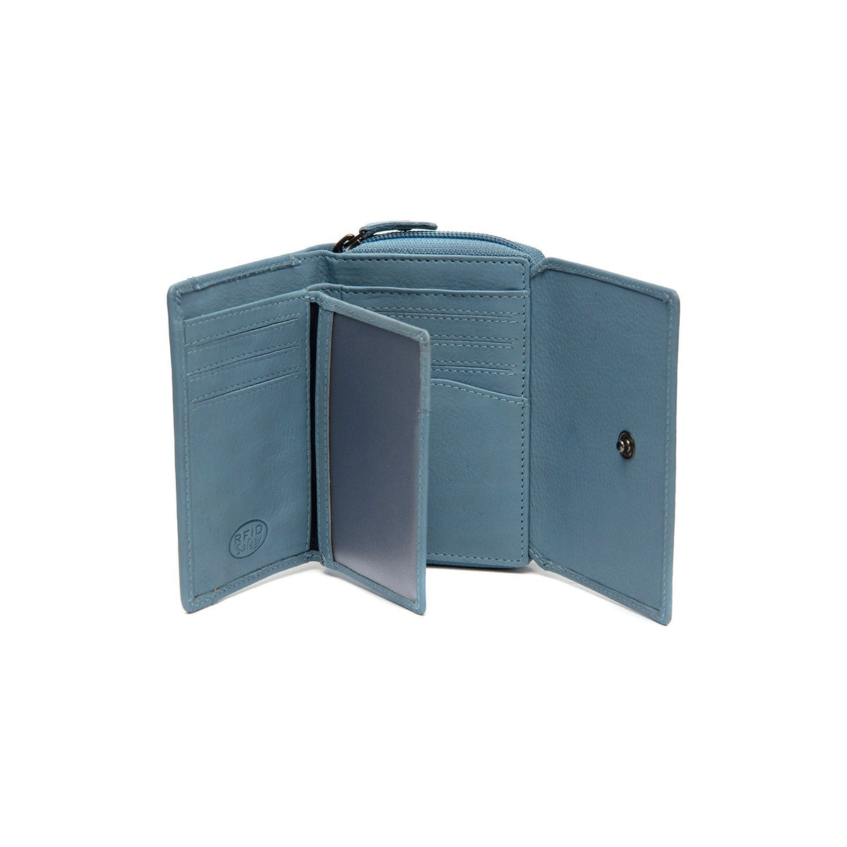 Zelan Full-Grain Leather Wallet til Kvinder – alternate product view 3
