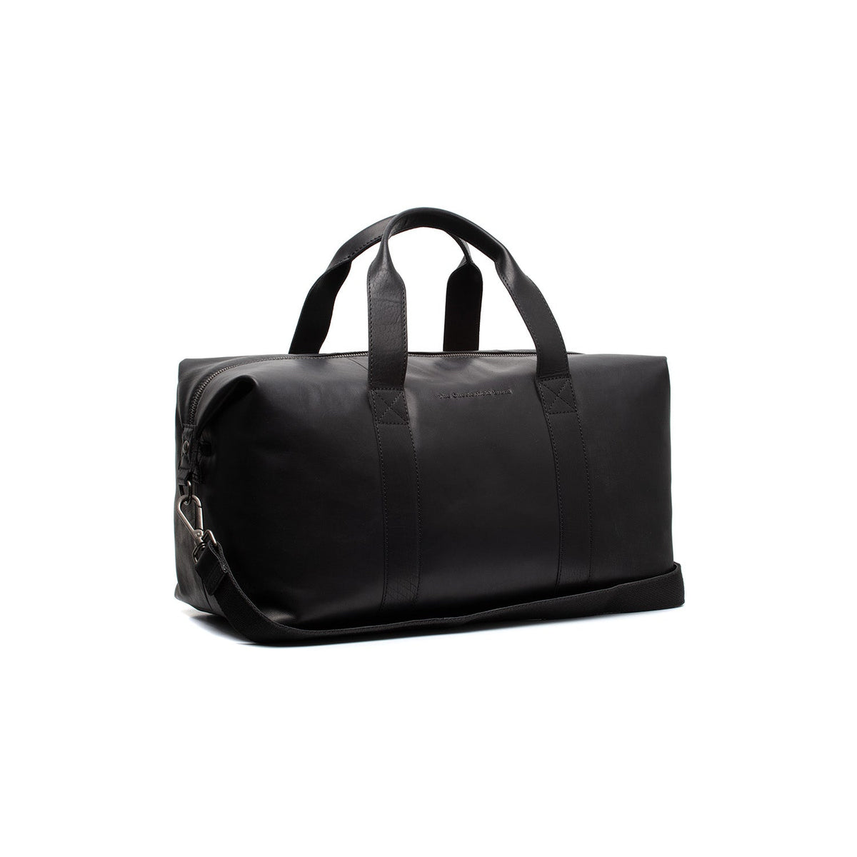 Conor Full-Grain Leather Weekender Bag til Kvinder in Classic 100% Full-Grain Leather - Full Exterior Front Profile View | Buy Online