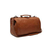 Texel Full-Grain Leather Weekender Bag til Kvinder in Classic 100% Full-Grain Leather - Full Exterior Front Profile View | Buy Online