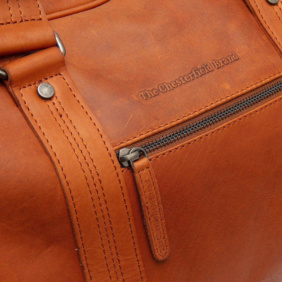Volenza Full-Grain Leather Weekender Bag til Kvinder – alternate product view 3