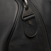 Solid Antique Brass Hardware &amp; Heavy-Duty Dual Zipper Detail on William Full-Grain Leather Weekender Bag til Kvinder