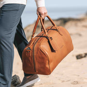 William Full-Grain Leather Weekender Bag til Kvinder – alternate product view 2