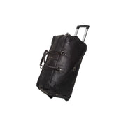 Leather Weekender Trolley Jayven til Kvinder in Classic 100% Full-Grain Leather - Full Exterior Front Profile View | Buy Online