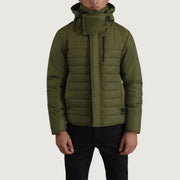 
Indvendig visning Showing Quilted Viscose Lining & To funktionelle inderlommer