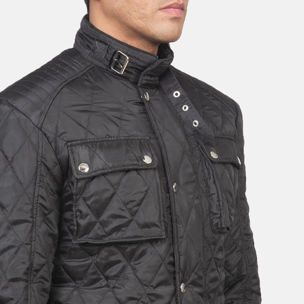 Interior View Showing Quilted Polyester Lining &amp; Dual Inside Utility Storage Pockets