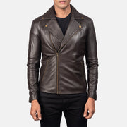 Noah Læder Bikerjakke til Mænd – alternate product view 3