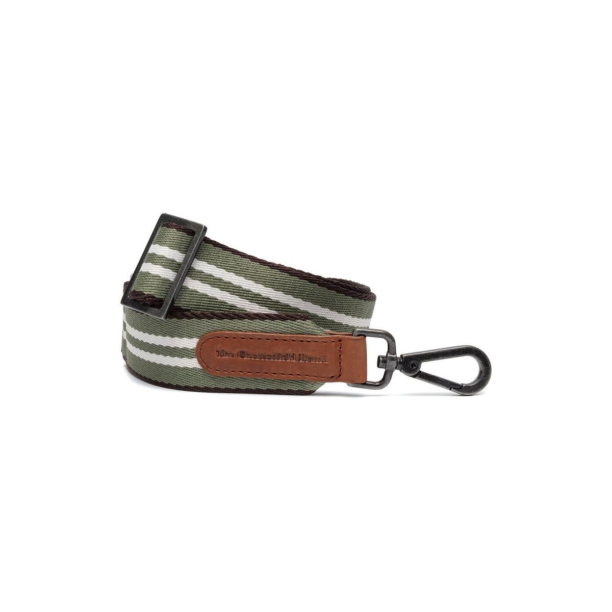 Green Shoulder Strap til Kvinder in Green 100% Full-Grain Leather - Front Profile View &amp; Tailored Silhouette | Buy Online