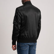 Authentic Satin Grain Texture &amp; Heavy-Duty Seam Stitching Detail