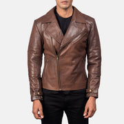 Raiden Læder Bikerjakke til Mænd – alternate product view 3