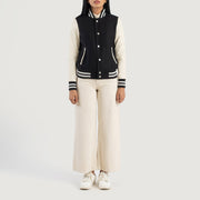 
Savant Varsity Læderjakke til Damer – alternate product view 3