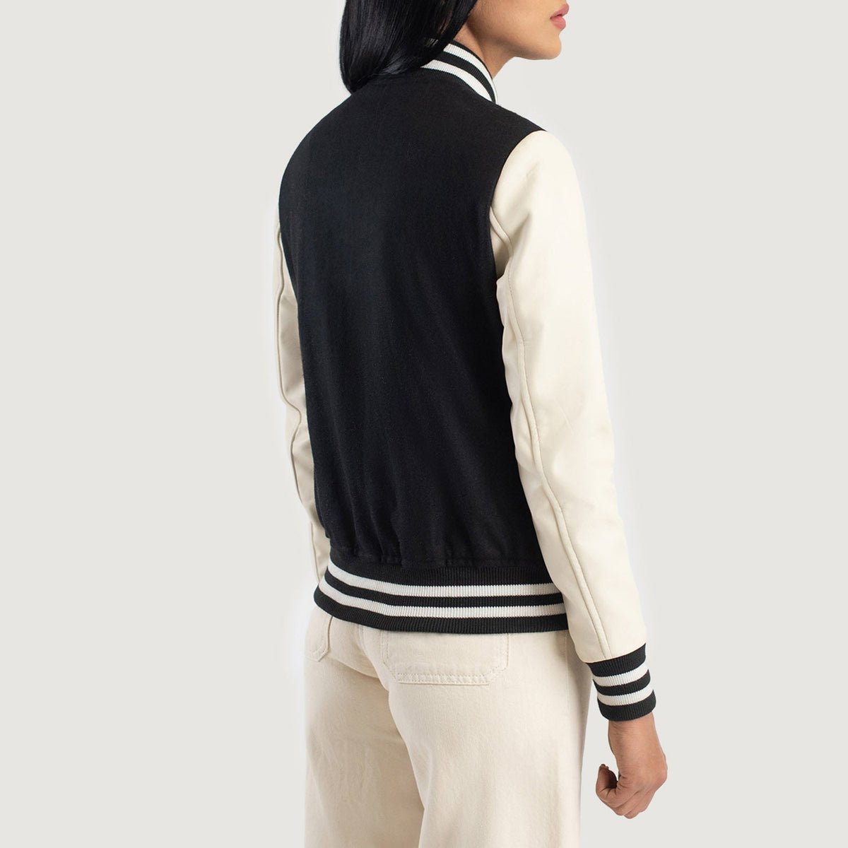 
Savant Varsity Læderjakke til Damer – alternate product view 5
