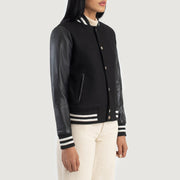 
Savant Varsity Læderjakke til Damer – alternate product view 2