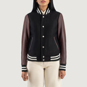 
Savant Varsity Læderjakke til Damer – alternate product view 4