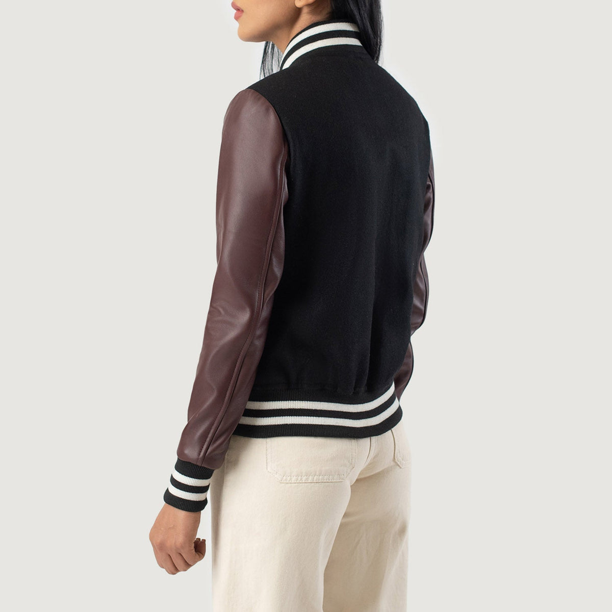
Savant Varsity Læderjakke til Damer – alternate product view 5