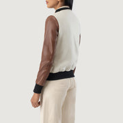 
Savant Varsity Læderjakke til Damer – alternate product view 5