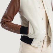 
Savant Varsity Læderjakke til Damer – alternate product view 6
