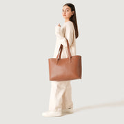 
The Bianca Tote bag i læder – alternate product view 2