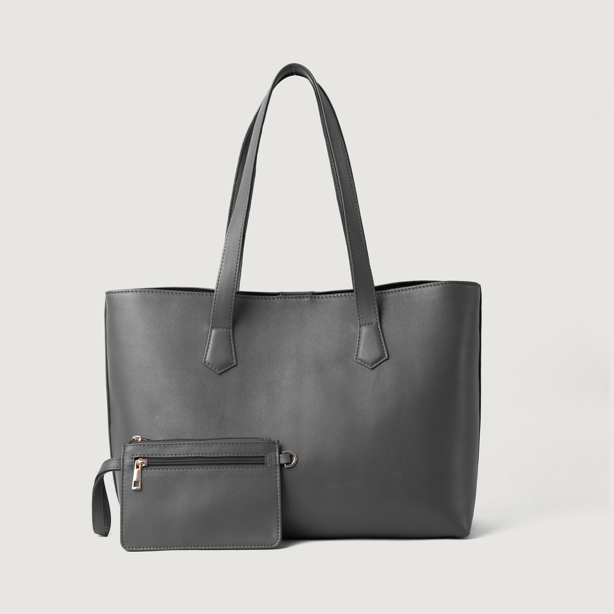 
The Bianca Tote bag i læder – alternate product view 1