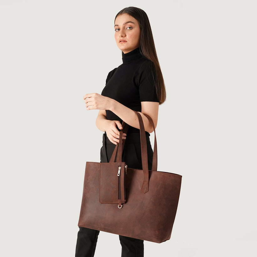 The Bianca Tote bag i læder