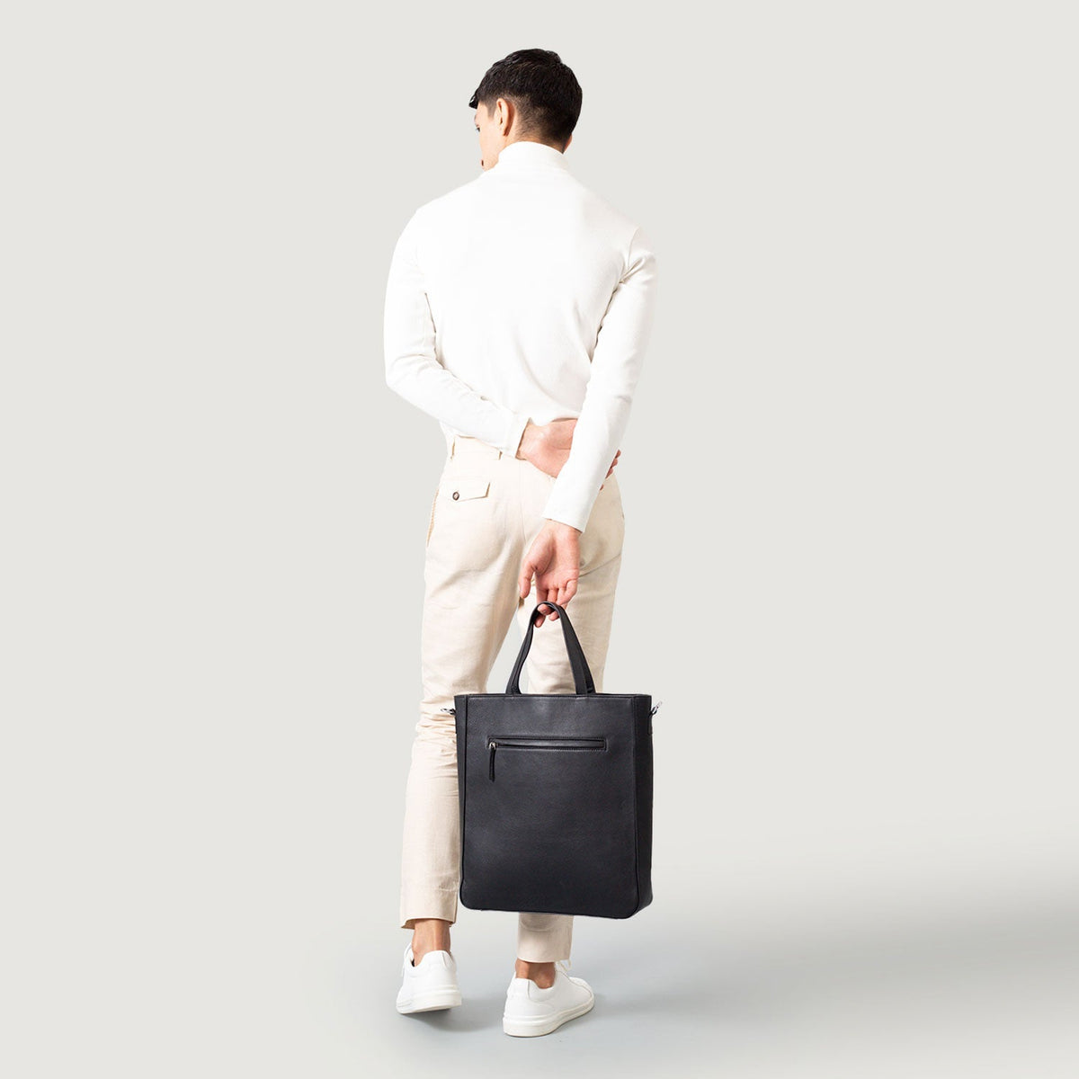 
The Poet Tote bag i læder – alternate product view 9