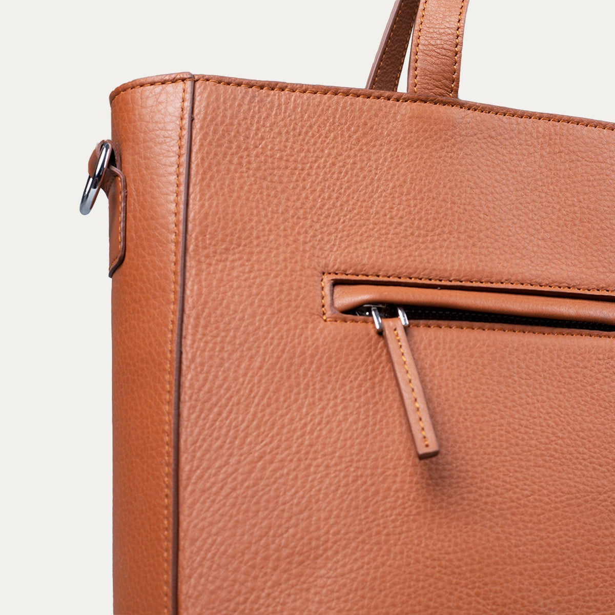 
The Poet Tote bag i læder – alternate product view 6