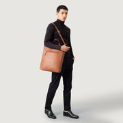 
The Poet Tote bag i læder – alternate product view 9