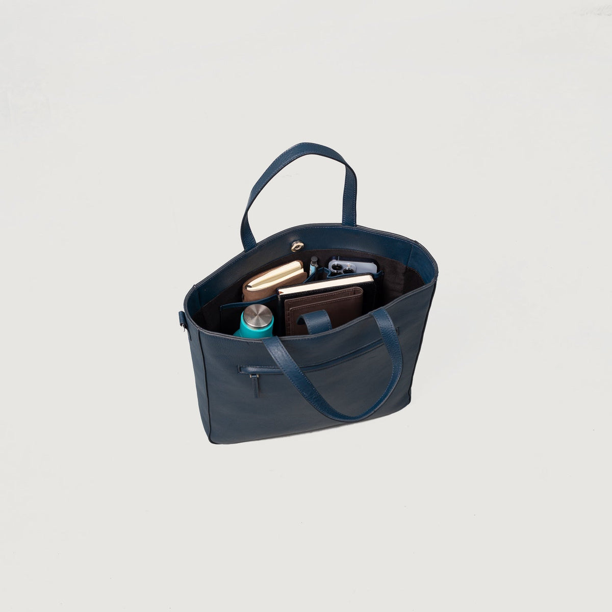 
The Poet Tote bag i læder – alternate product view 8