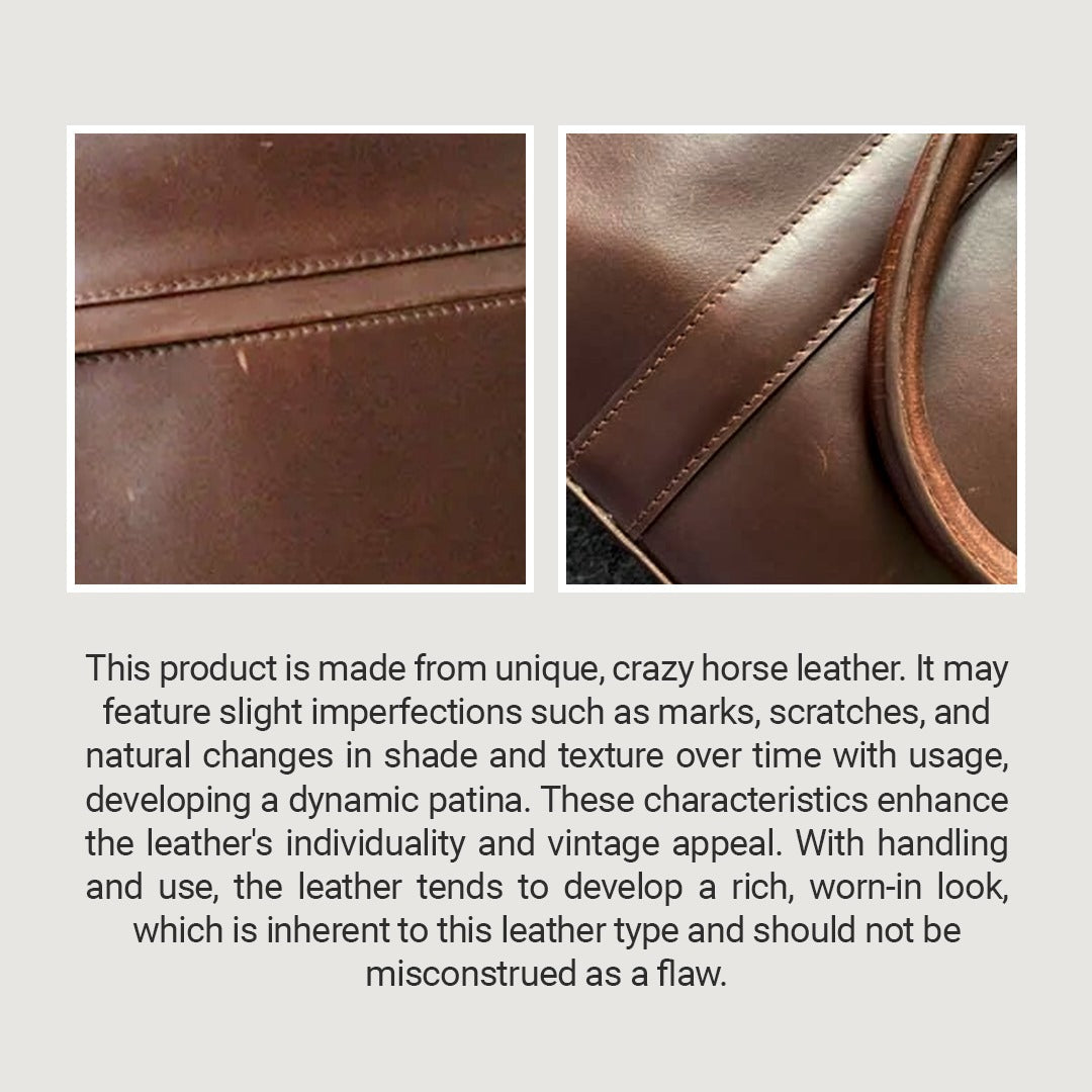 
The Poet Tote bag i læder – alternate product view 10