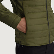 
Indvendig visning Showing Quilted Viscose Lining & To funktionelle inderlommer