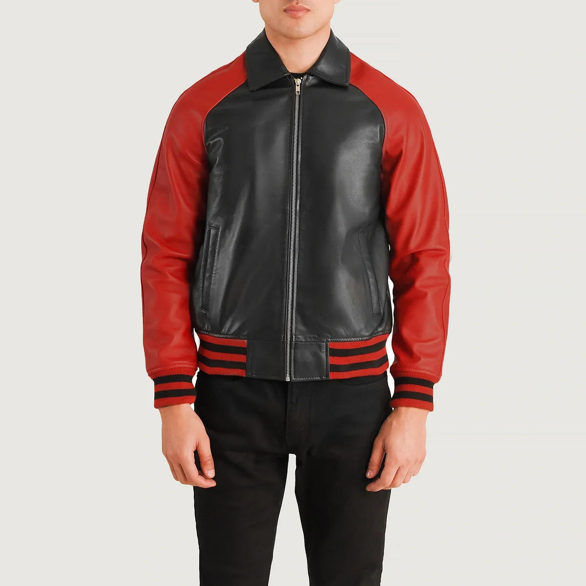 
Walton Varsity Læderjakke til Mænd – alternate product view 4