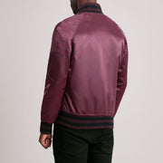 Authentic Satin Grain Texture &amp; Heavy-Duty Seam Stitching Detail