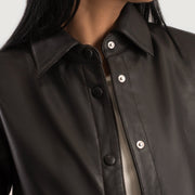 Zenith Shirt Læderjakke til Kvinder – alternate product view 6