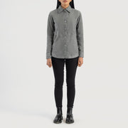 Zenith Shirt Læderjakke til Kvinder – alternate product view 3